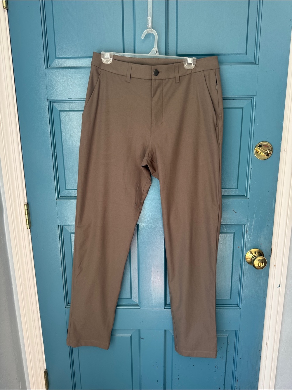 LULULEMON Men's Brown Stretch Casual Pants